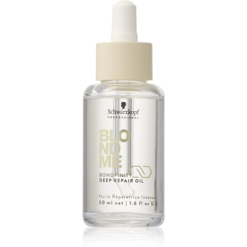 Schwarzkopf Professional Blondme Bondifity Deep Repair Oil tápláló olaj hajra 50 ml