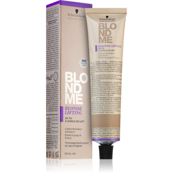 Schwarzkopf Professional Blondme Lifting élénkítő krém szőke hajra árnyalat Biscuit 60 ml-Ár