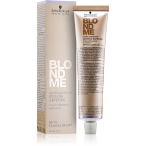 Schwarzkopf Professional Blondme Lifting élénkítő krém szőke hajra árnyalat Steel Blue 60 ml-Eredeti