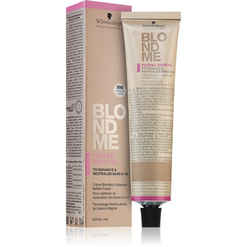 Schwarzkopf Professional Blondme Toning színező hajfesték Clear 60 ml-Ár
