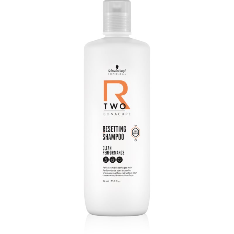Schwarzkopf Professional Bonacure R-TWO Resetting Shampoo sampon a nagyon károsult hajra 1000 ml-Ár