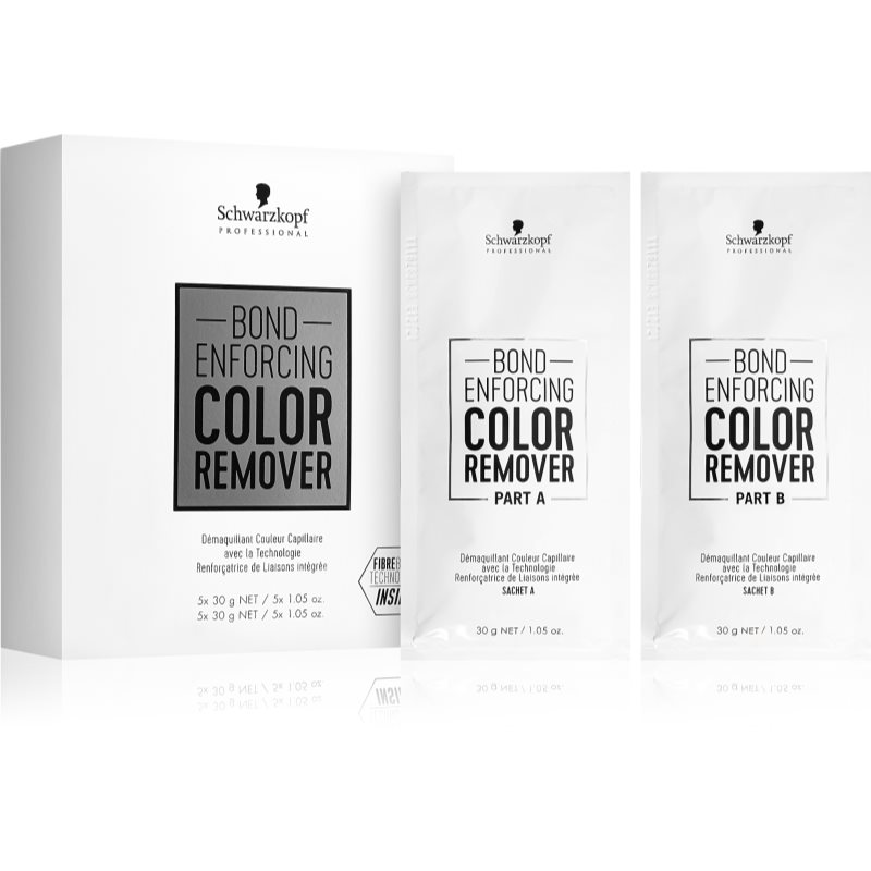 Schwarzkopf Professional Bond Enforcing Color Remover színeltávolító a haj élénkítésére 10x30 g-Eredeti