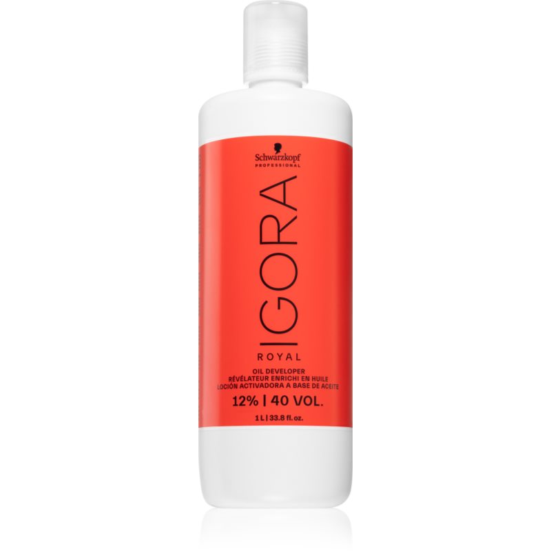 Schwarzkopf Professional IGORA Royal színelőhívó emulzió 12% 40 Vol. 12% / 40 Vol. 1000 ml-Eredeti