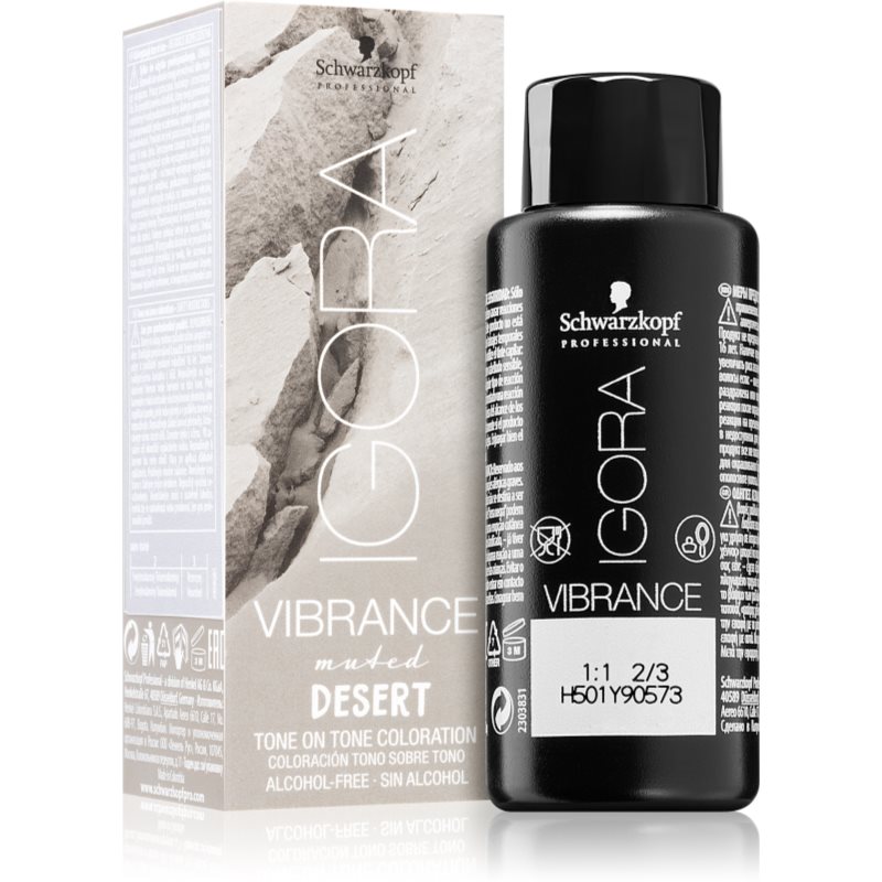 Schwarzkopf Professional IGORA Vibrance tartós hajszínező árnyalat 9-24 Extra Light Blonde Ash Beige 60 ml-Ár