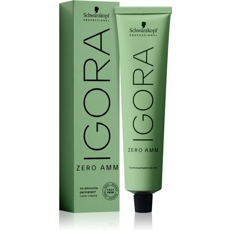 Schwarzkopf Professional IGORA ZERO AMM tartós hajfesték ammónia nélkül árnyalat 10-2 60 ml-Ár