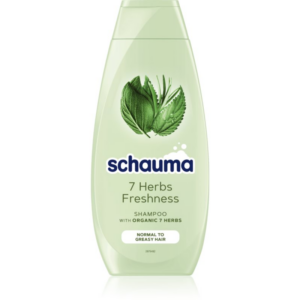 Schwarzkopf Schauma 7 Herbs gyógynövényes sampon normál és zsíros hajra 400 ml-Ár