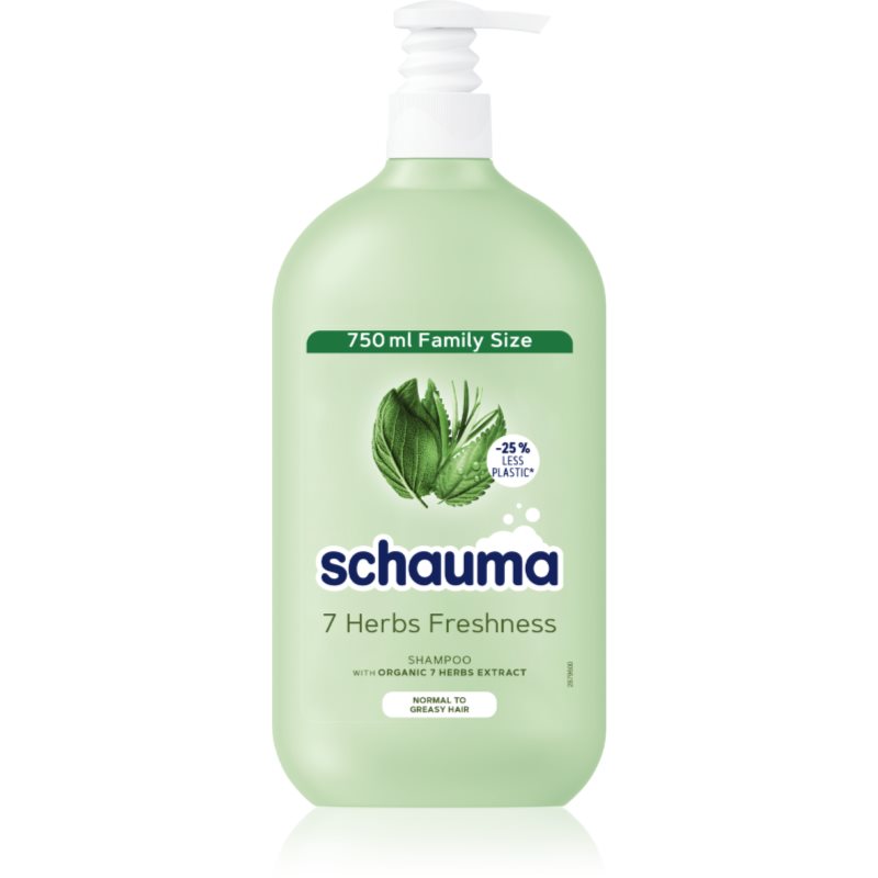 Schwarzkopf Schauma 7 Herbs gyógynövényes sampon normál és zsíros hajra 750 ml-Ár