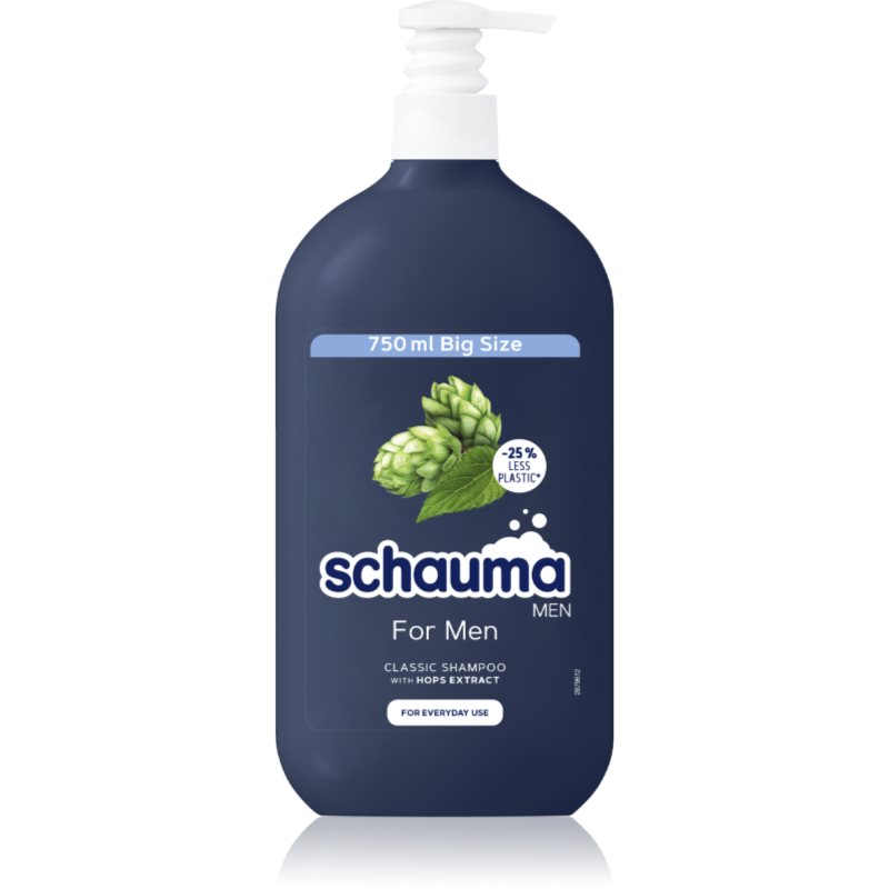 Schwarzkopf Schauma MEN férfi sampon mindennapi használatra 750 ml-Ár