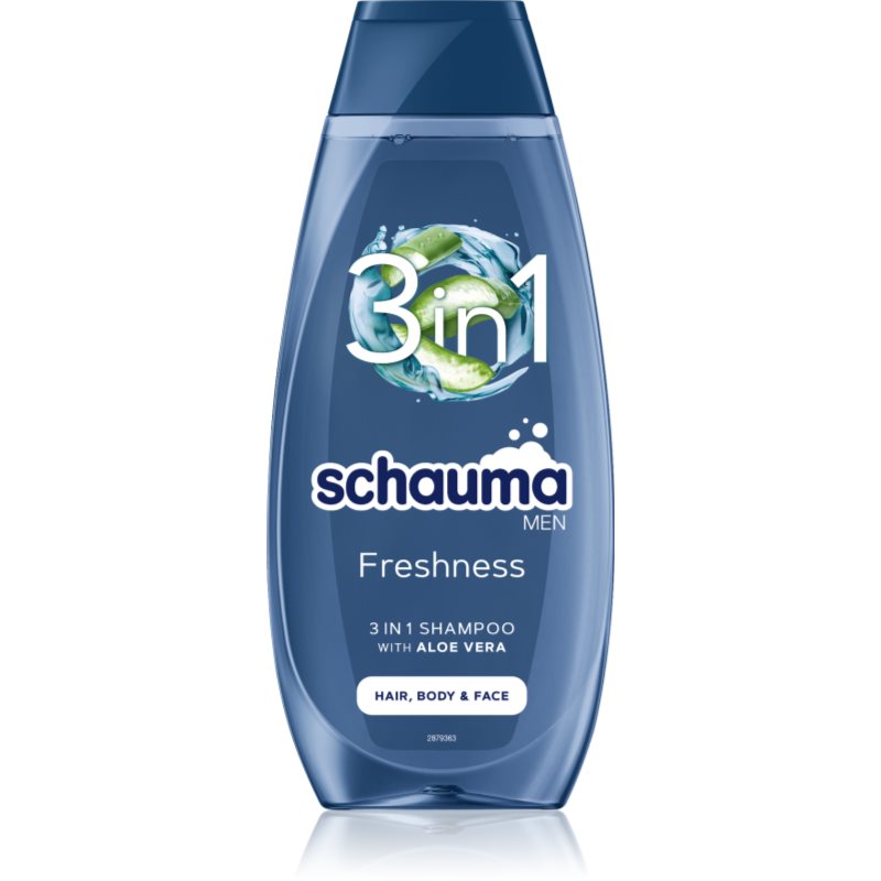 Schwarzkopf Schauma MEN frissítő sampon arcra