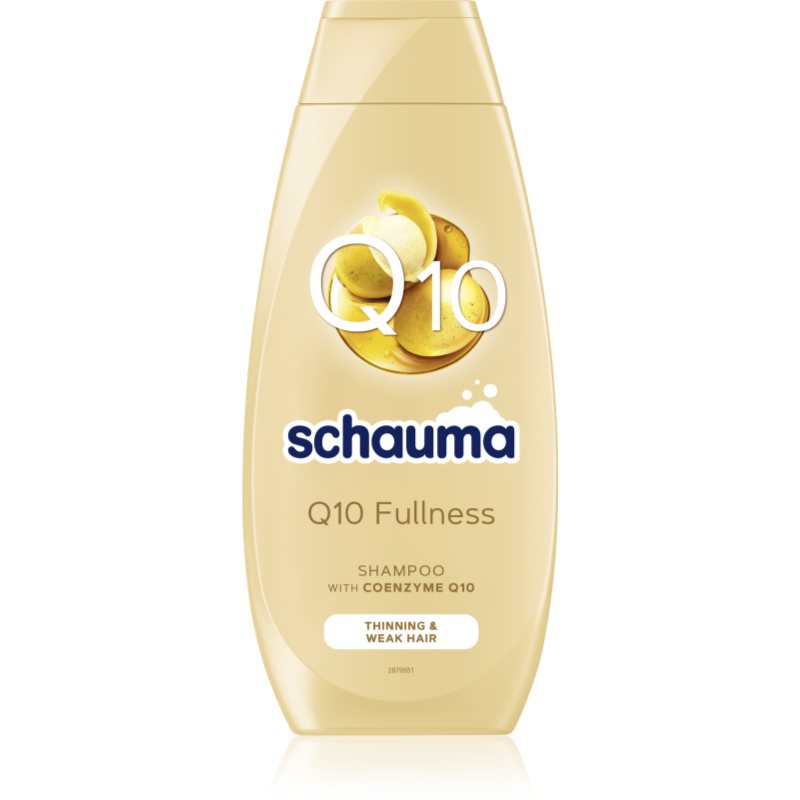Schwarzkopf Schauma Q10 Fullness sampon a gyenge és ritkuló hajra koenzim Q10 400 ml-Ár