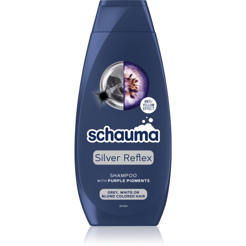 Schwarzkopf Schauma Silver Reflex sampon a sárga tónusok neutralizálására szőkített