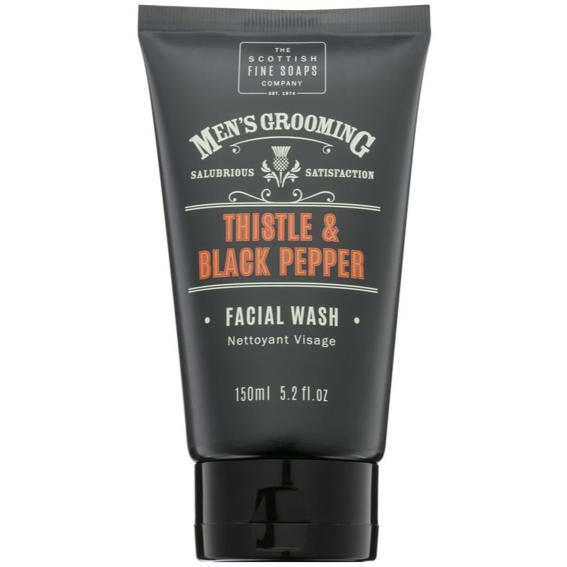 Scottish Fine Soaps Men’s Grooming Thistle & Black Pepper arclemosó gél 150 ml-Eredeti