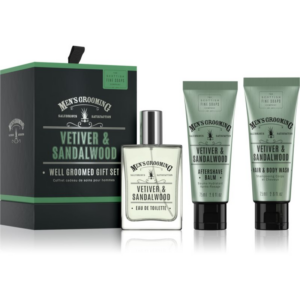 Scottish Fine Soaps Well Groomed Gift Set Vetiver & Sandalwood ajándékszett uraknak-Ár