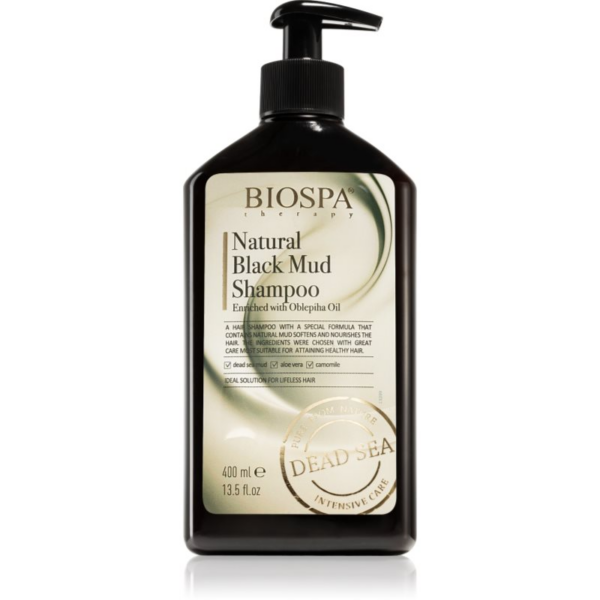 Sea of Spa Bio Spa Natural Black Mud tápláló sampon az életerő nélküli hajnak 400 ml-Ár
