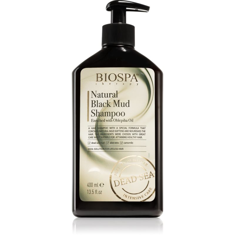 Sea of Spa Bio Spa Natural Black Mud tápláló sampon az életerő nélküli hajnak 400 ml-Ár