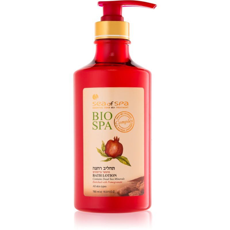 Sea of Spa Bio Spa Pomegranate tusoló és fürdő krém holt-tenger ásványaival illattal Pomegranate 780 ml-Eredeti