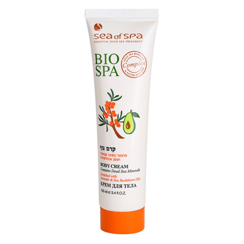 Sea of Spa Bio Spa testápoló krém avokádóval és homoktövissel 100 ml-Eredeti