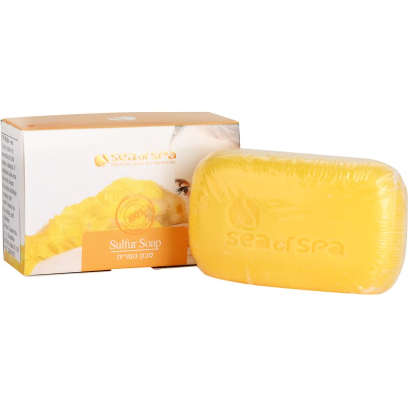 Sea of Spa Essential Dead Sea Treatment Szilárd szappan kénnel 125 g-Eredeti