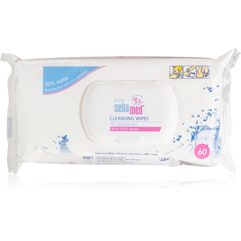 Sebamed Baby Care tisztító gyengéd törlőkendő 60 db-Ár