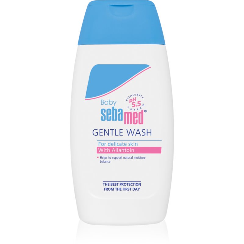 Sebamed Baby Wash nagyon gyengéd mosó emulzió testre és hajra 200 ml-Eredeti