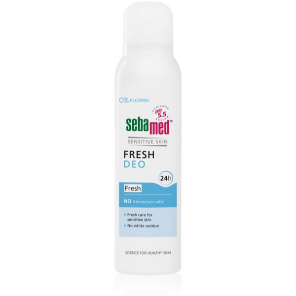 Sebamed Body Care alkohol- és alumínium mentes dezodor Fresh 150 ml