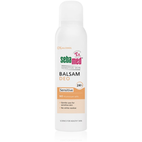 Sebamed Body Care alkohol- és alumínium mentes dezodor az érzékeny bőrre Sensitive 150 ml