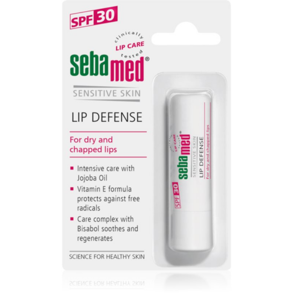 Sebamed Face Care regeneráló szájbalzsam UVA és UVB szűrővel 4