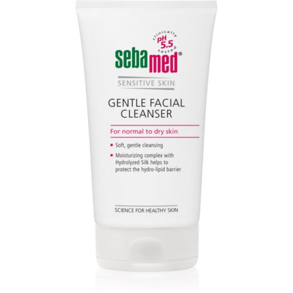 Sebamed Sensitive Skin nagyon gyengéd mosó emulzió az arcra 150 ml-Ár