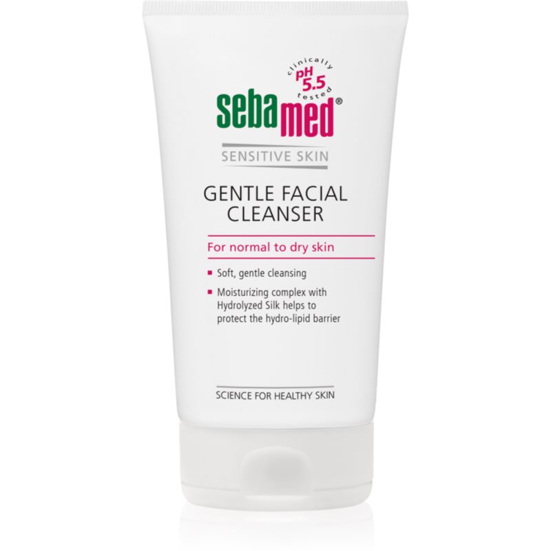Sebamed Sensitive Skin nagyon gyengéd mosó emulzió az arcra 150 ml-Ár