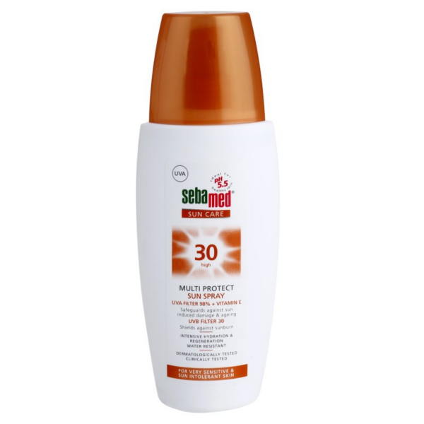 Sebamed Sun Care Multi Protect Sun Spray napozó spray az érzékeny bőrre SPF 30 150 ml-ár