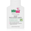 Sebamed Wash Gyengéd tisztító emulzió arcra és testre olívaolajjal 200 ml-Eredeti