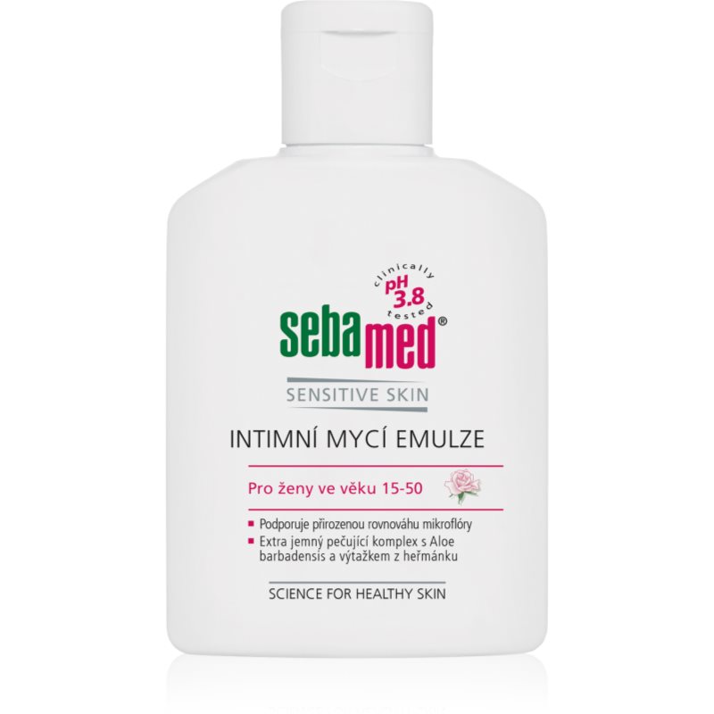 Sebamed Wash Intimate emulzió intim higiénára pH 3
