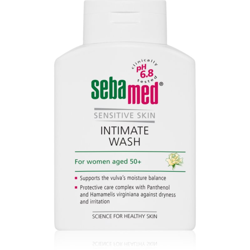 Sebamed Wash intim higiéniás emulzió menopauza alatti nőknek pH 6