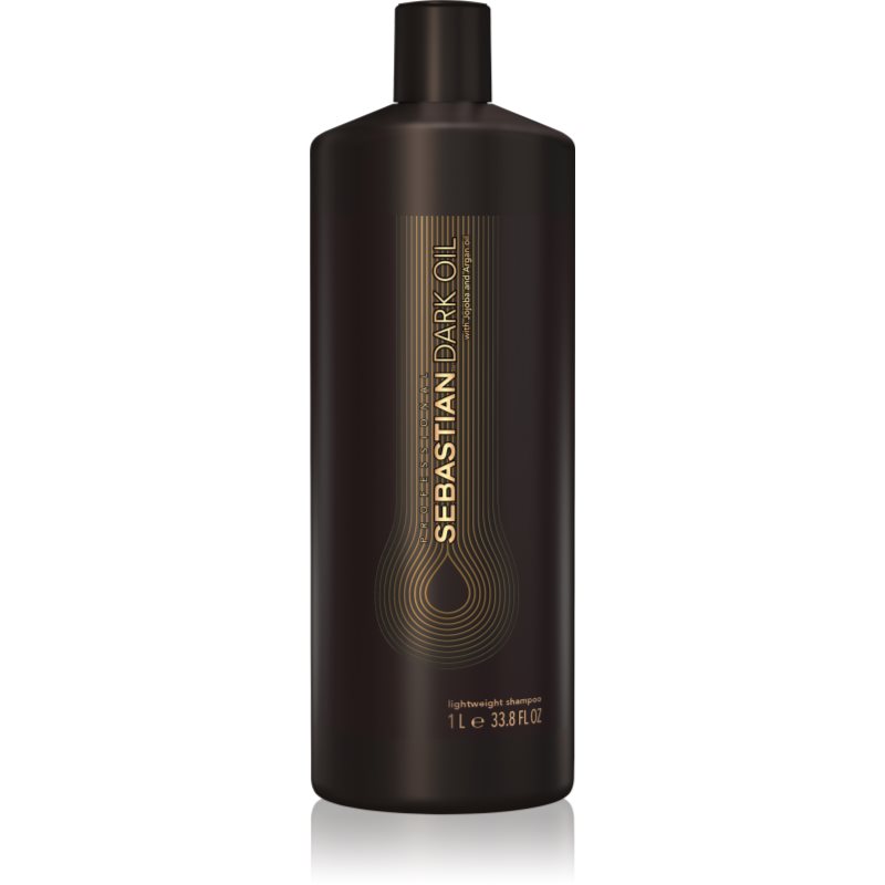 Sebastian Professional Dark Oil hidratáló sampon a fénylő és selymes hajért 1000 ml-Eredeti
