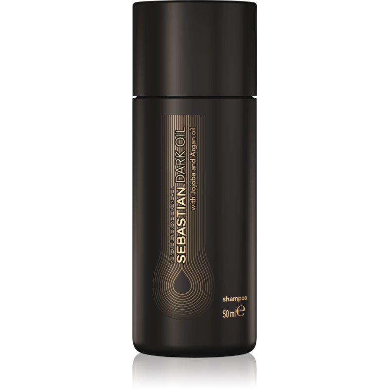 Sebastian Professional Dark Oil hidratáló sampon a fénylő és selymes hajért 50 ml-Ár