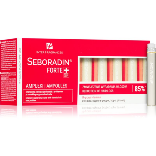 Seboradin Forte ampulla hajhullás ellen 14x5