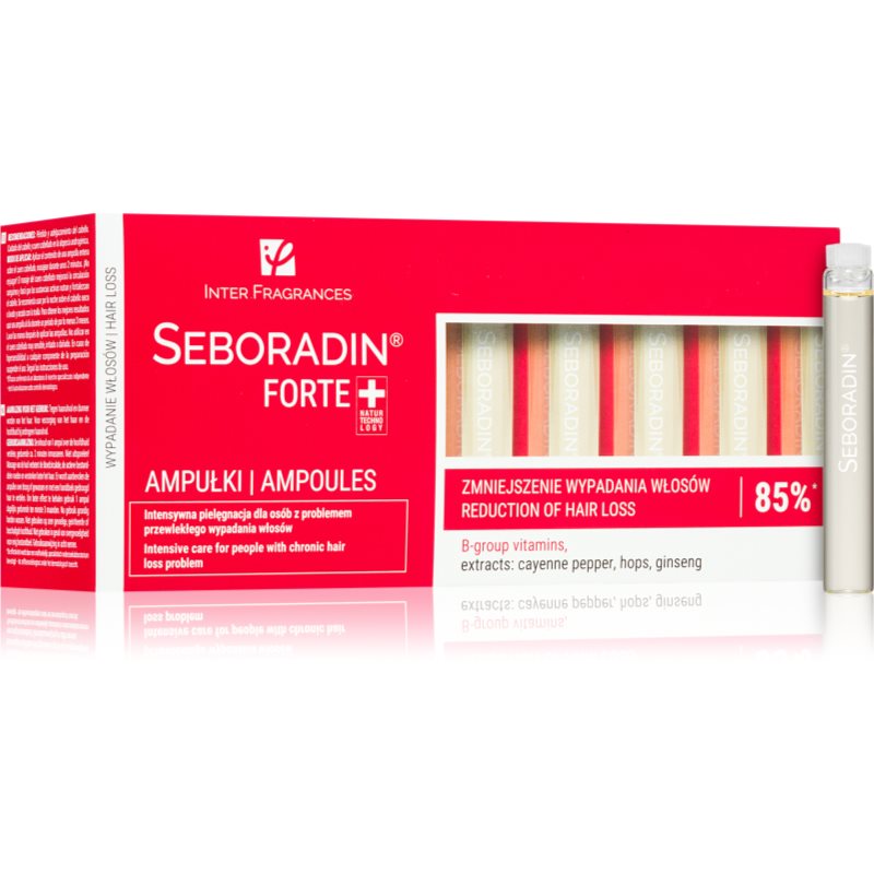 Seboradin Forte ampulla hajhullás ellen 14x5