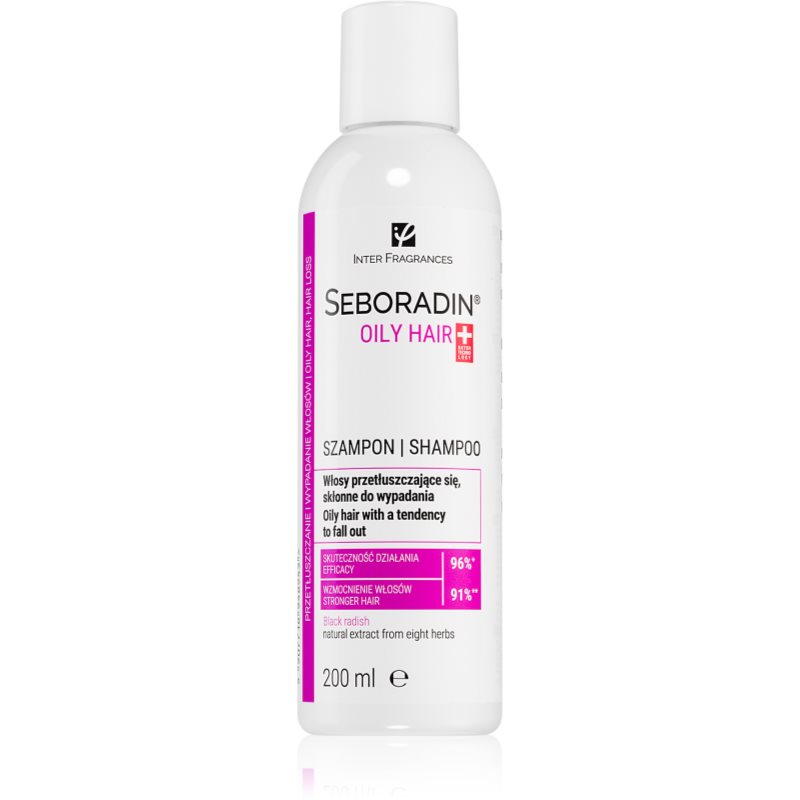 Seboradin Oily Hair sampon korpásodás és hajhullás ellen 200 ml-Ár