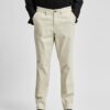 Selected Homme Miles Cream Chino Pants - Men