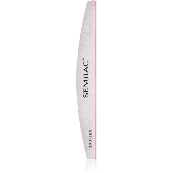 Semilac Accessories Nail File 100/180 Klasszikus körömreszelő két különböző érdeséggel 1 db-Eredeti