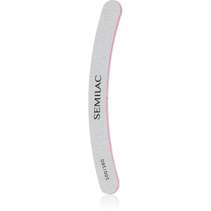Semilac Accessories Nail File 100/180 körömreszelő akrilos és zselés körmökre 100/180 1 db-Eredeti
