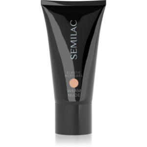 Semilac Acrylgel Elastic White Cream akrilát gél körmökre árnyalat 30 g-ár