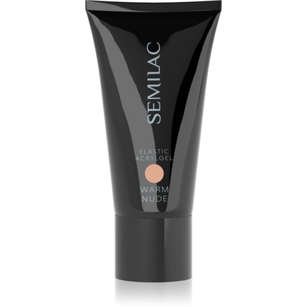 Semilac Acrylgel Elastic White Cream akrilát gél körmökre árnyalat 30 g-ár