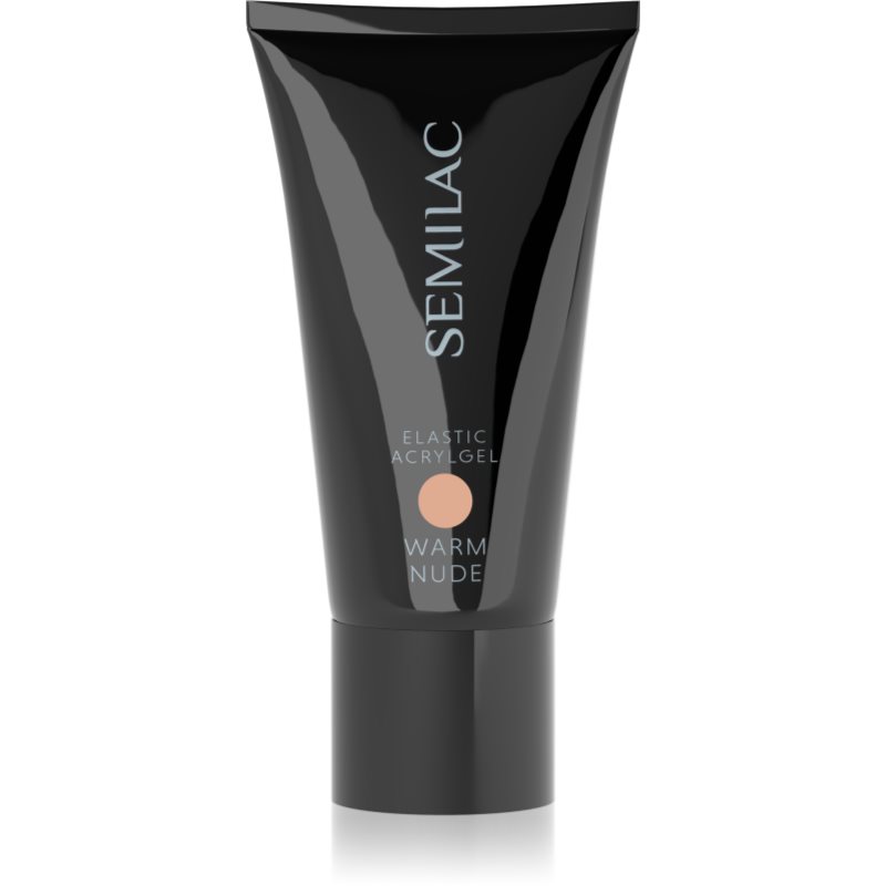 Semilac Acrylgel Elastic White Cream akrilát gél körmökre árnyalat 30 g-ár
