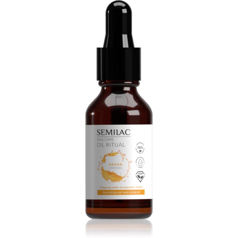 Semilac Nail Care Nourishing oil tápláló olaj a körmökre és a körömbőrre 11 ml-ár