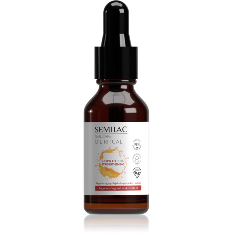 Semilac Nail Care Regenerative oil regeneráló olaj a körmökre és a körömbőrre 11 ml-ár