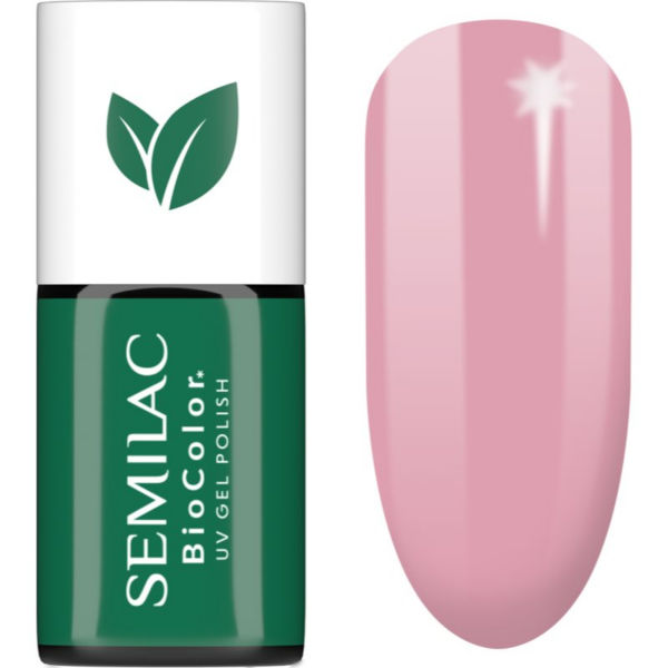 Semilac UV Hybrid BioColor gél körömlakk UV / LED-es lámpákhoz árnyalat 713 Pink Wildflowers 7 ml-ár