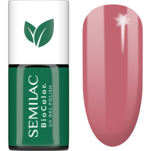 Semilac UV Hybrid BioColor gél körömlakk UV / LED-es lámpákhoz árnyalat 717 Rose Pink Meadow 7 ml-ár