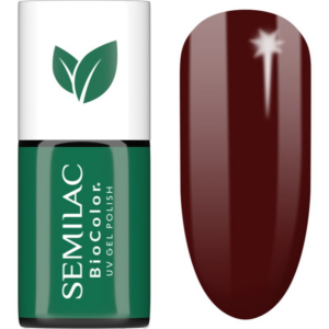 Semilac UV Hybrid BioColor gél körömlakk UV / LED-es lámpákhoz árnyalat 726 Dark Coral 7 ml-ár