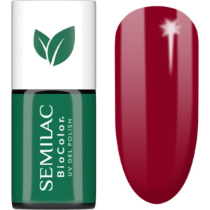 Semilac UV Hybrid BioColor gél körömlakk UV / LED-es lámpákhoz árnyalat 729 Dark Cherry 7 ml-ár